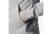 Fabric Mix Hoodie